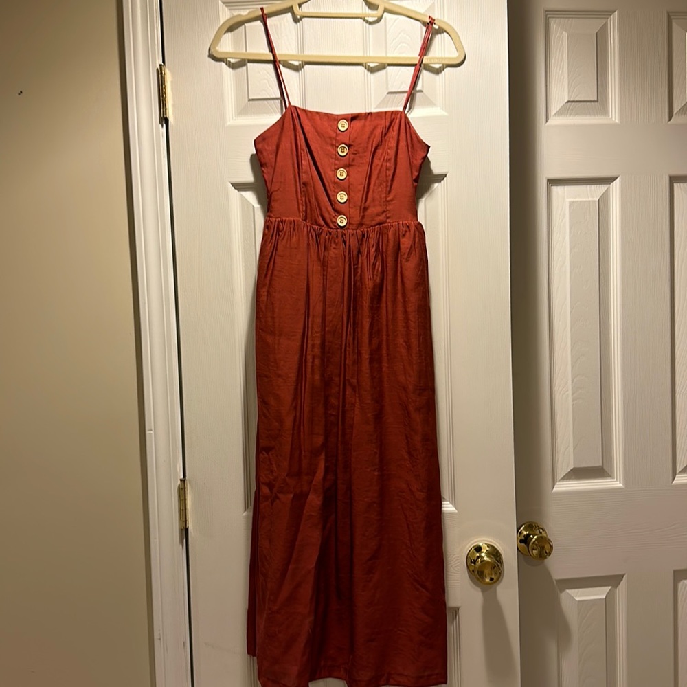 Pink Lily Midi Dress XS